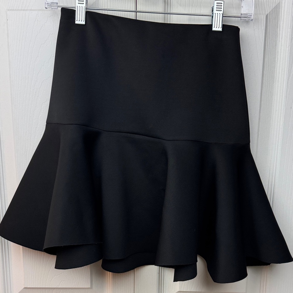 Robert Rodriguez Black A-Line Skirt